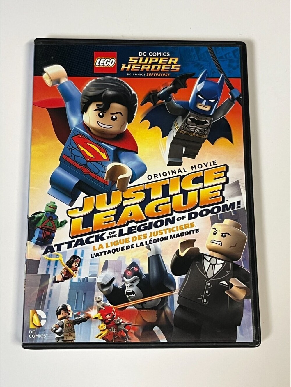 Lego DC Comics Super Heroes: Justice League: Attack DVD Animation Rick Morales